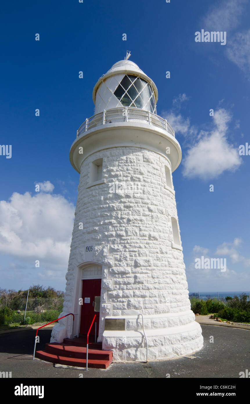 Cape Naturaliste il faro in Leeuwin-Naturaliste National Park, Australia occidentale Foto Stock