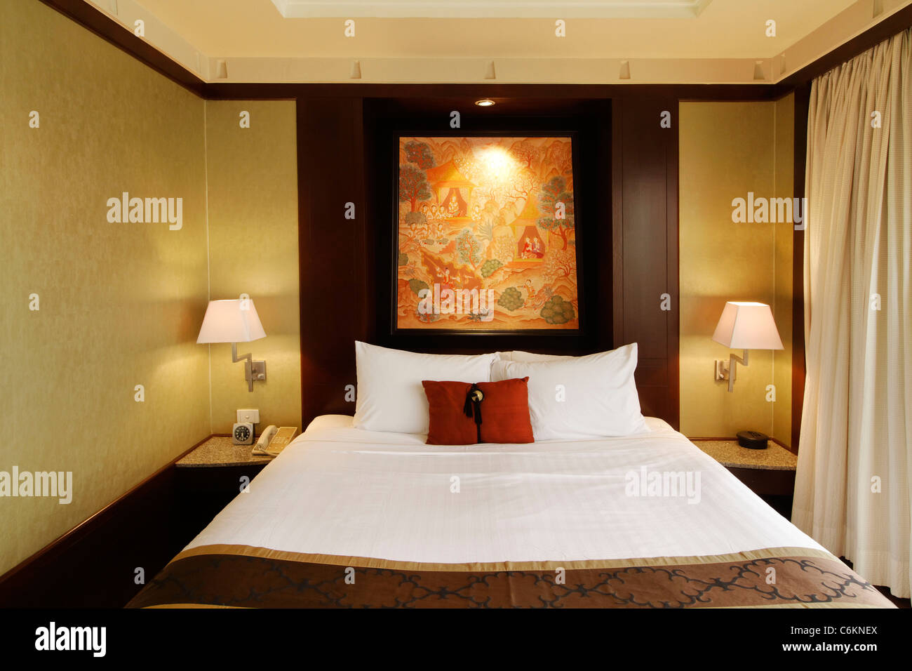 Il Banyan Tree Hotel Suite , Bangkok , Thailandia Foto Stock