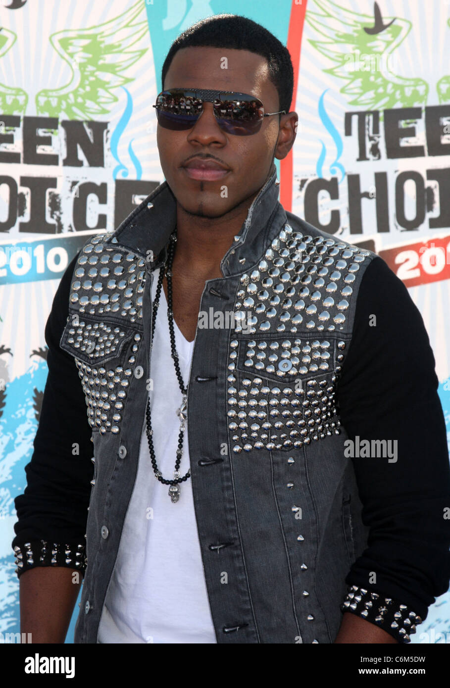 Jason Derulo xii annuale di Teen Choice Awards 2010 tenutasi a livello universale Gibson Anfiteatro - arrivi a Los Angeles, Foto Stock