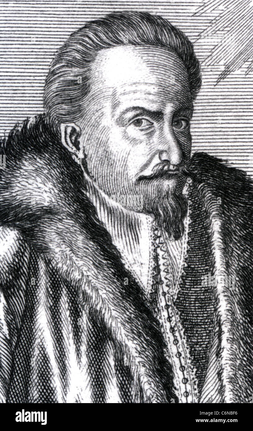HEINRICH KHUNRATH (c) 1560-1605 medico tedesco e alchimista Foto Stock