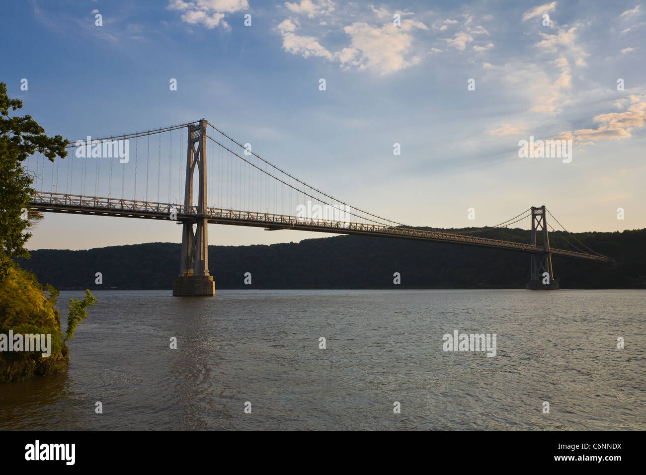 Mid-Hudson ponte sopra il fiume Hudson nello Stato di New York Foto Stock