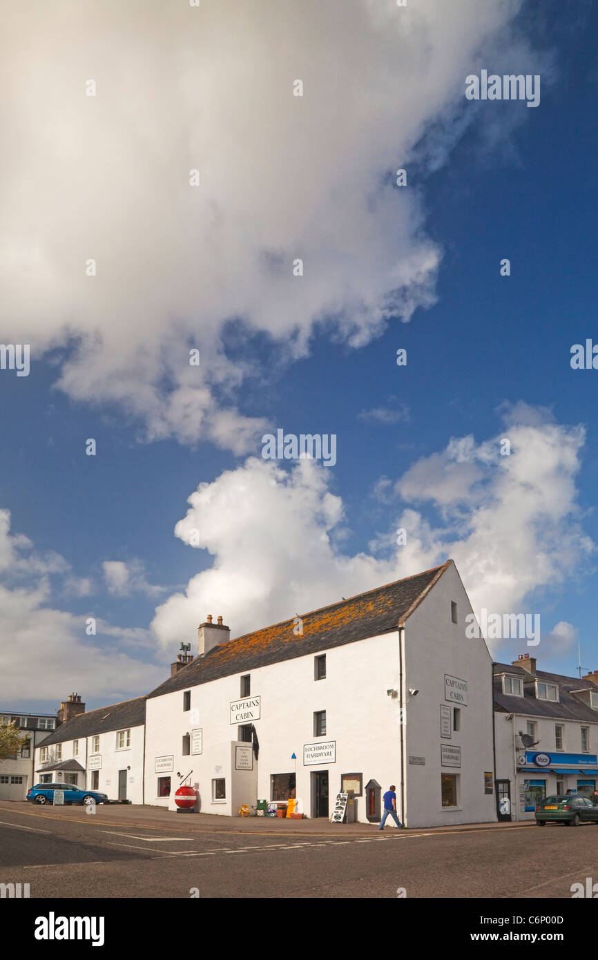 Cabina comandante, Ullapool Foto Stock