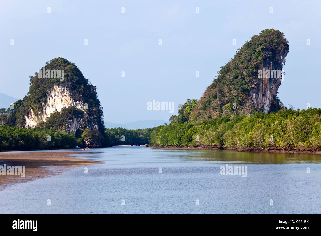 Khao Khanap Nam in Krabi, Thailandia Foto Stock