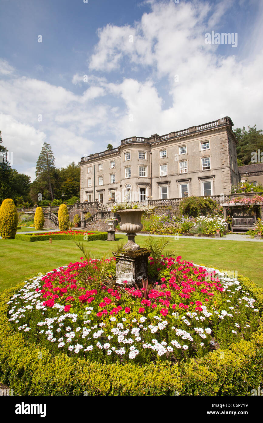 Rydal Hall giardini nel distretto del lago, UK. Foto Stock