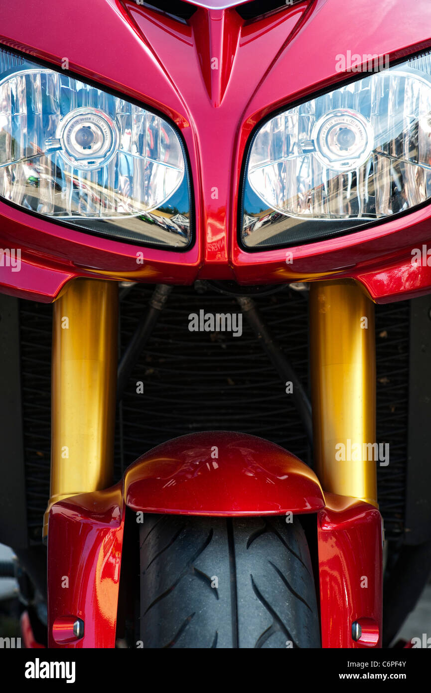 Yamaha FZ1 estremità anteriore . Moto sportive dettaglio Foto Stock
