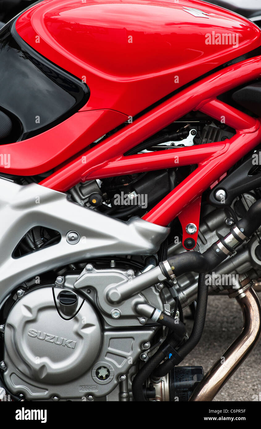 Suzuki Gladius . Moto sportive dettaglio Foto Stock