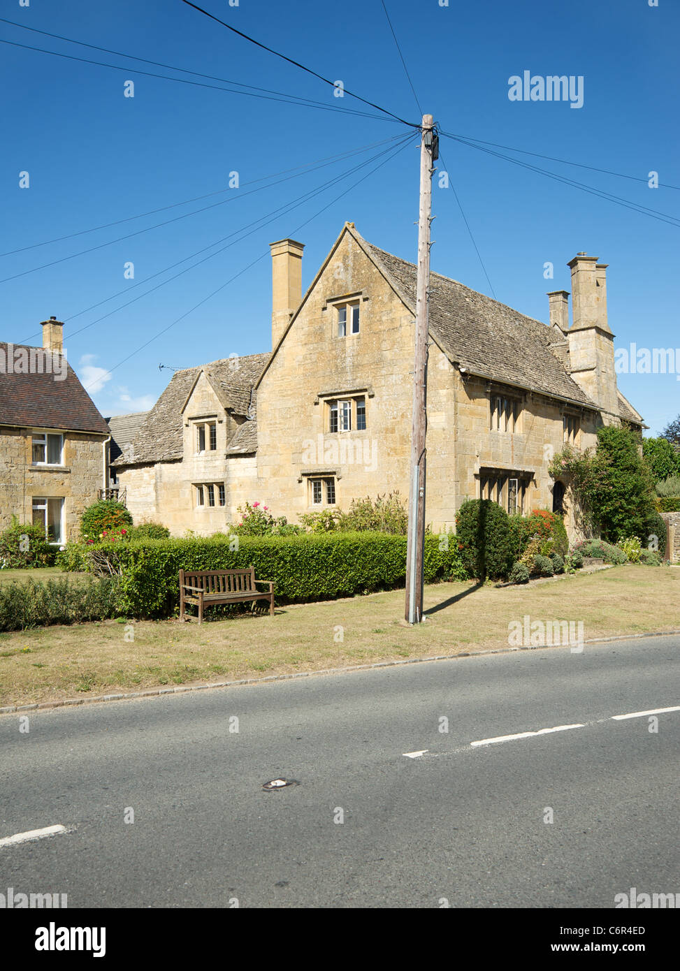 Immobili residenziali in Weston Subedge, Gloucestershire, England, Regno Unito Foto Stock