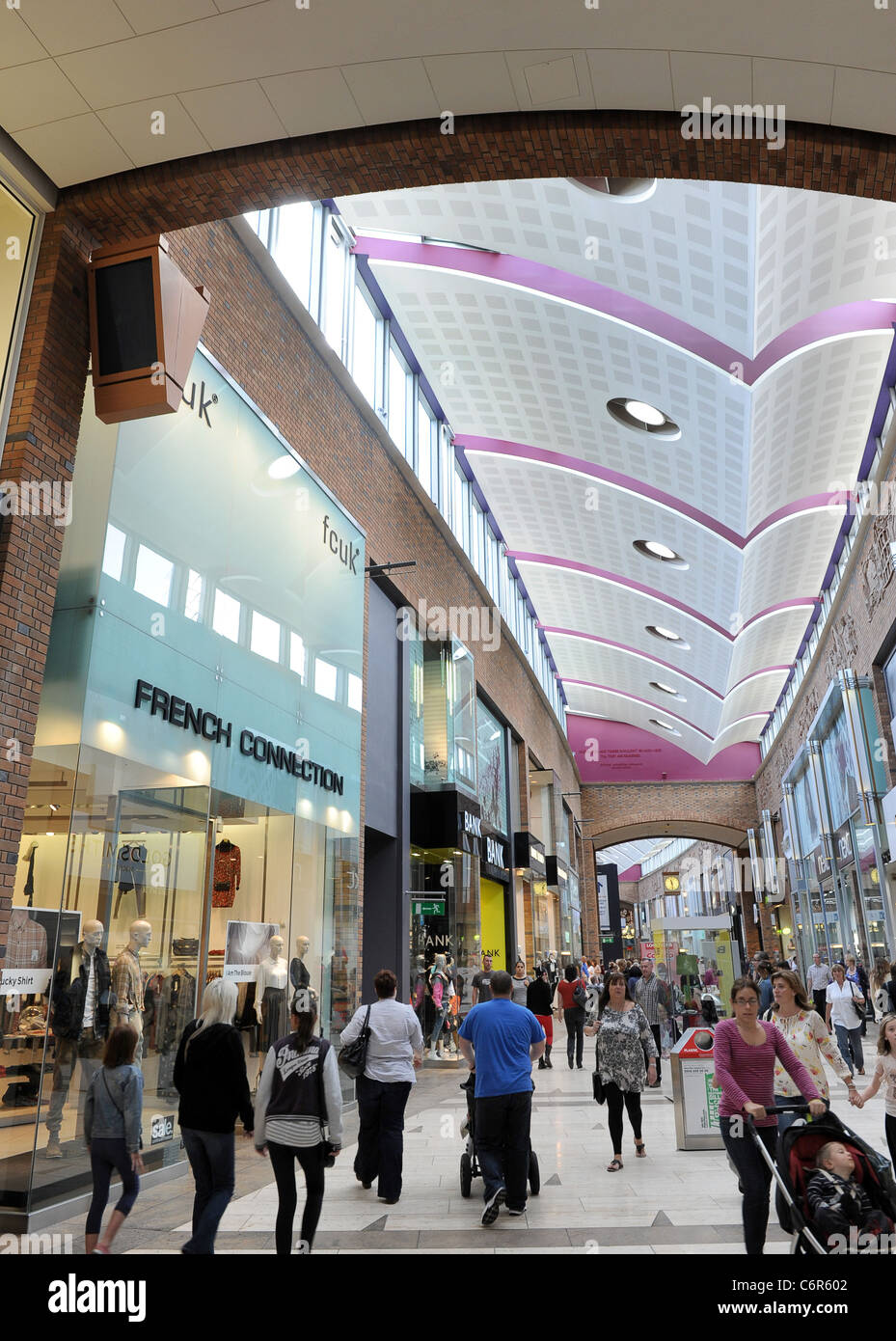 Solihull Il del Touchwood shopping center nel West Midlands England Regno Unito Foto Stock