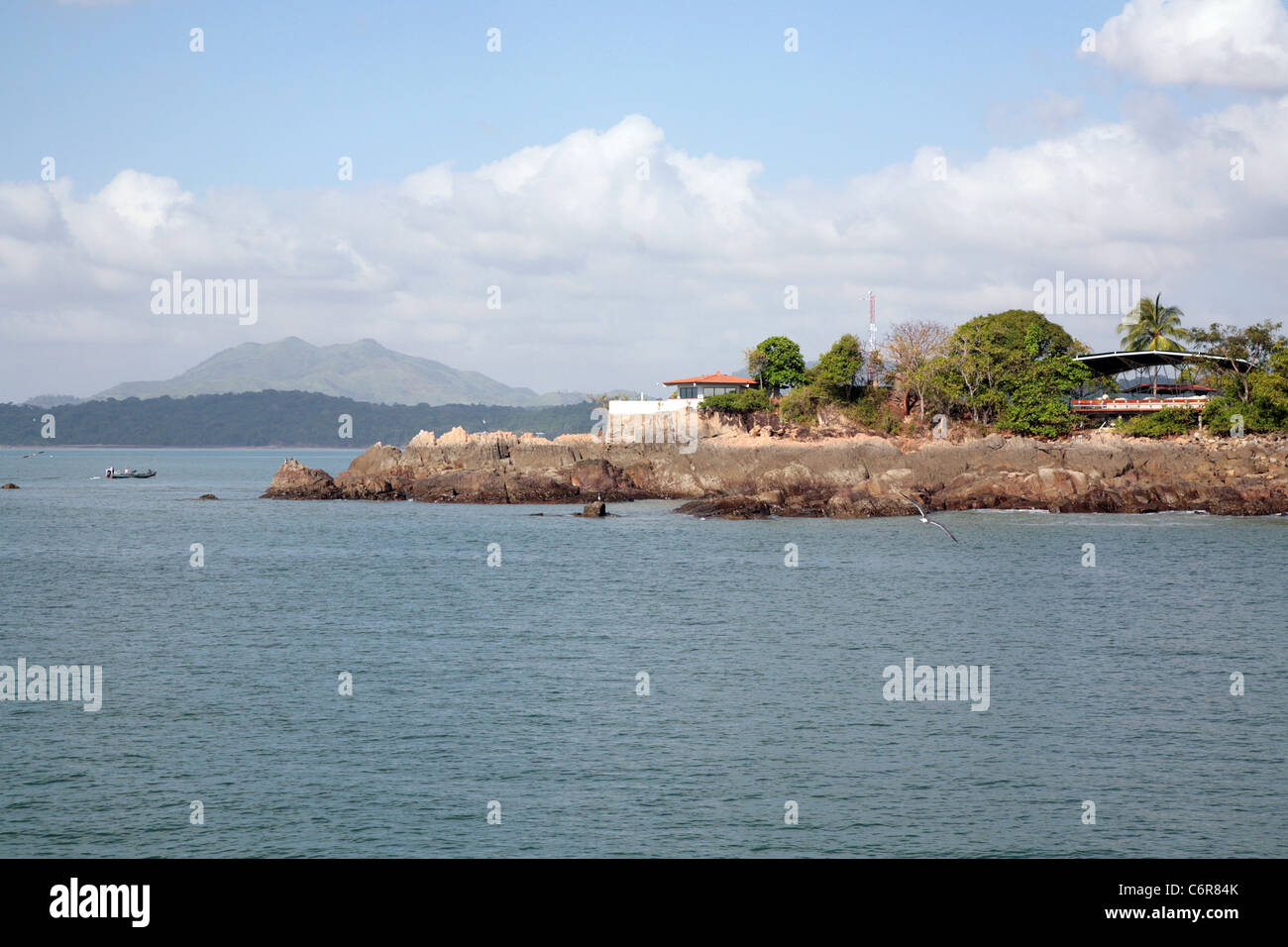 Punta Culebra, Smithsonian Research Center, Panama City, Panama. Foto Stock