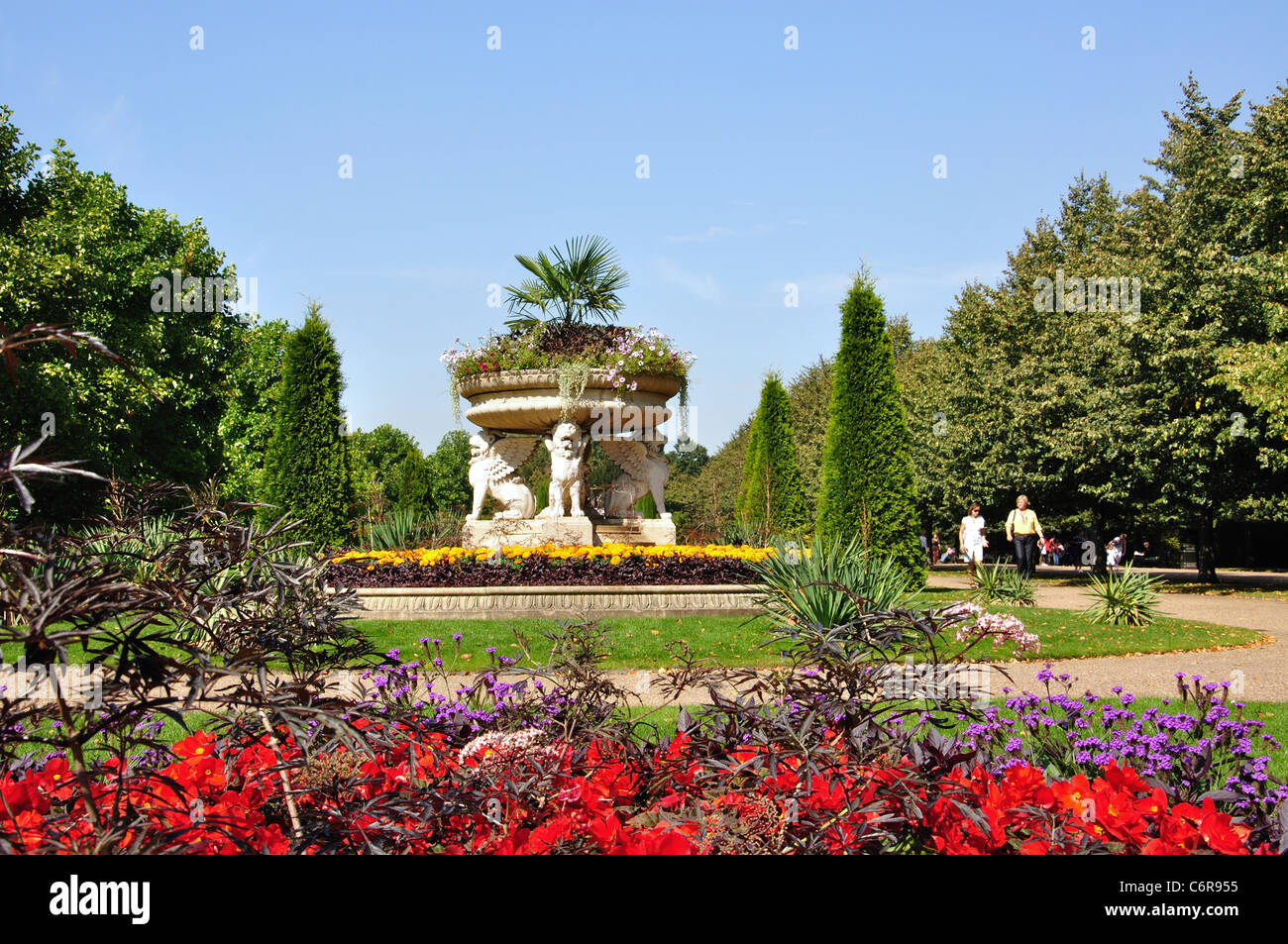 Avenue Gardens, Regent's Park, City of Westminster, Greater London, Inghilterra, Regno Unito Foto Stock