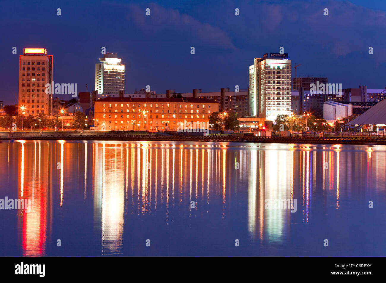 Svislotch a Minsk, Bielorussia Foto Stock