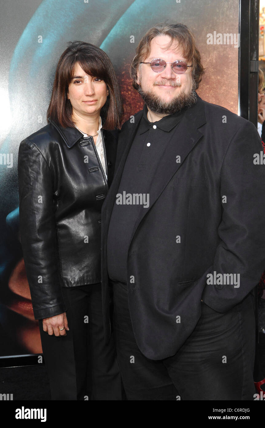 Guillermo Del Toro di Los Angeles prima di Warner Bros Foto 'splice" tenutasi presso il Grauman's Chinese Theatre Hollywood, Foto Stock