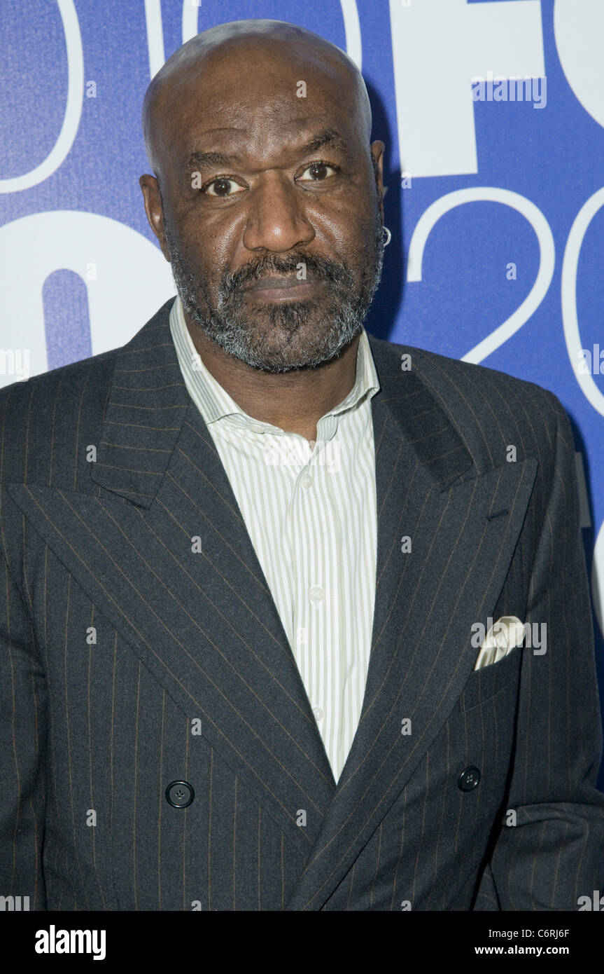 Delroy Lindo FOX Upfront afterparty al Wollman Rink di Central Park - arrivi New York City, Stati Uniti d'America - 17.05.10 Foto Stock