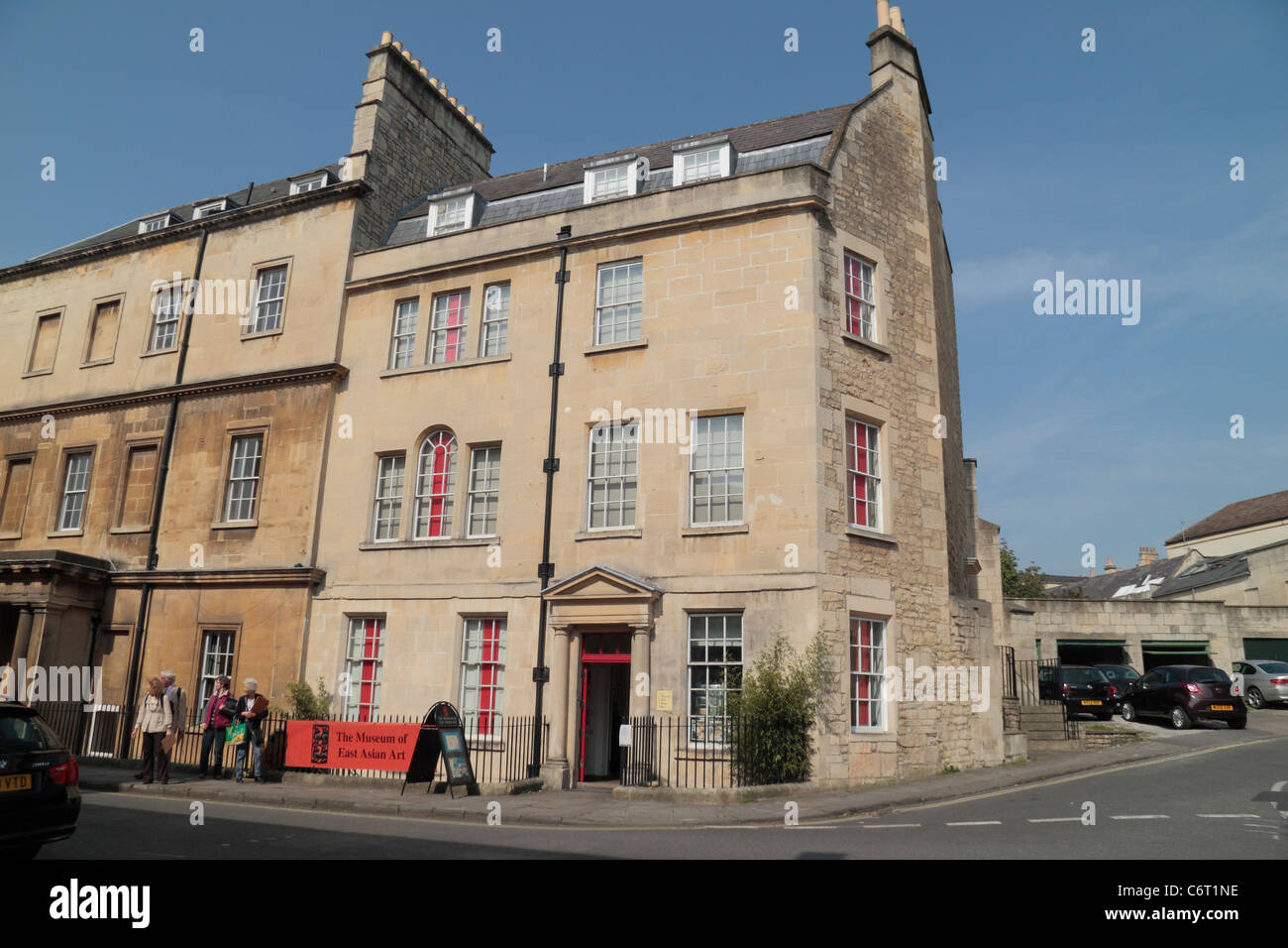 The Museum of East Asian Art (MEAA) on Bennett Street, Bath, Avon, UK. Foto Stock