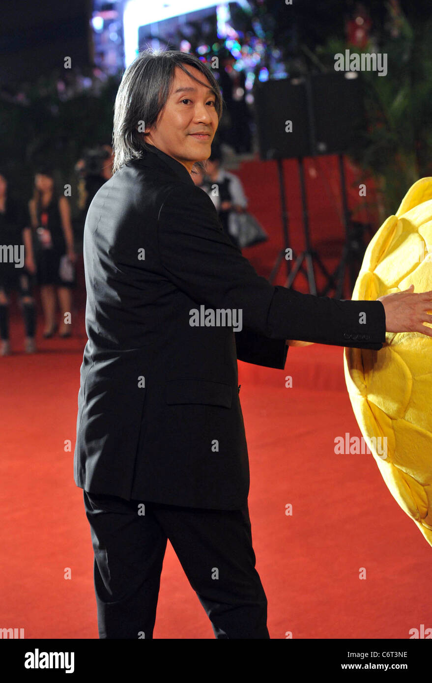 Stephen Chow la cerimonia di apertura per il XIII Festival Cinematografico Internazionale di Shanghai Shanghai in Cina - 12.06.10 Foto Stock