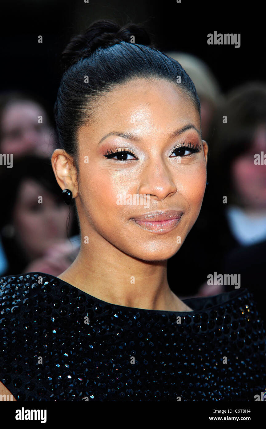 Shanika Warren-Markland National Movie Awards alla Royal Festival Hall Arrivi - Londra, Inghilterra - 26.05.10 Lia Toby Foto Stock