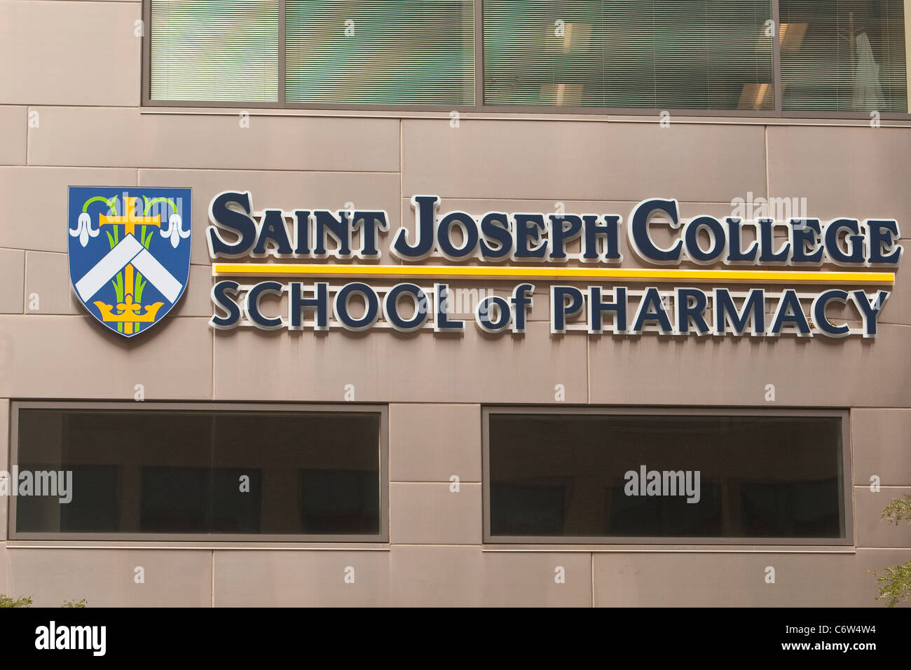 Scuola di farmacia del Collegio San Giuseppe è raffigurato a Hartford, Connecticut, sabato 6 agosto 2011. Foto Stock