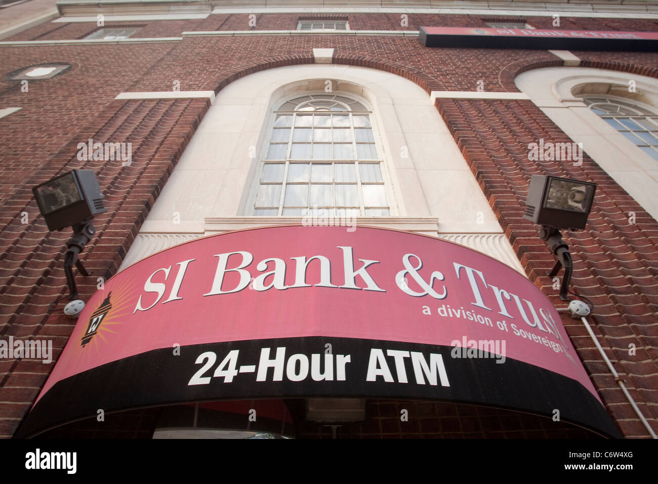 SI Bank & Trust ramo è raffigurato nella città di New York, NY domenica 31 luglio, 2011. Foto Stock