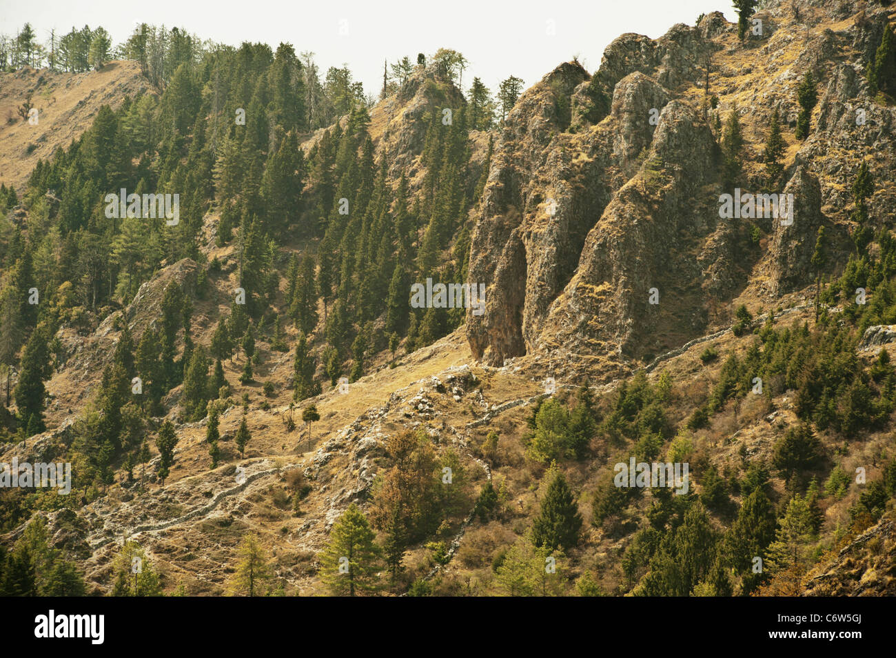 Cranio rock [paese] Foto Stock
