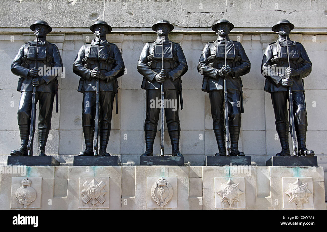 Le protezioni' monumento, St James Park, Londra. Foto Stock