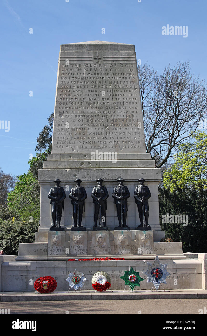 Le protezioni' monumento, St James Park, Londra. Foto Stock