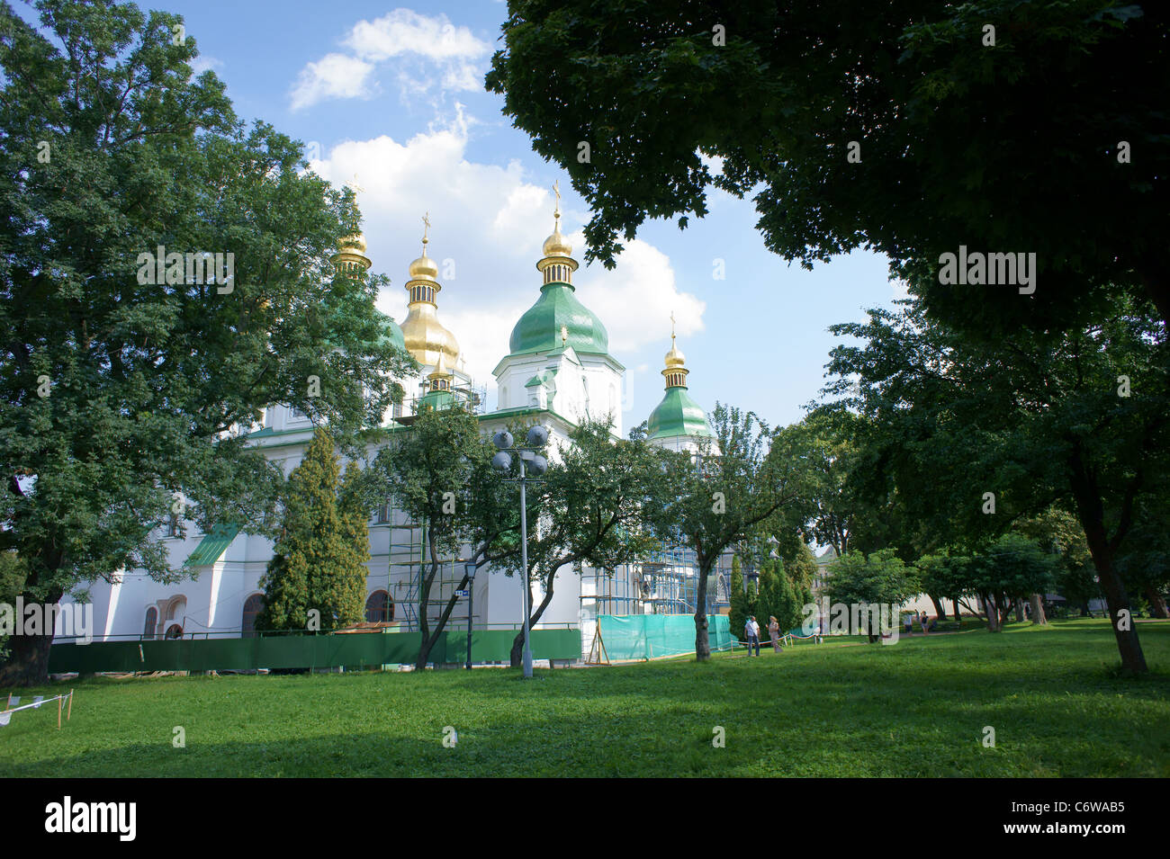 St Sophia cattedrale a Kiev, Ucraina Foto Stock