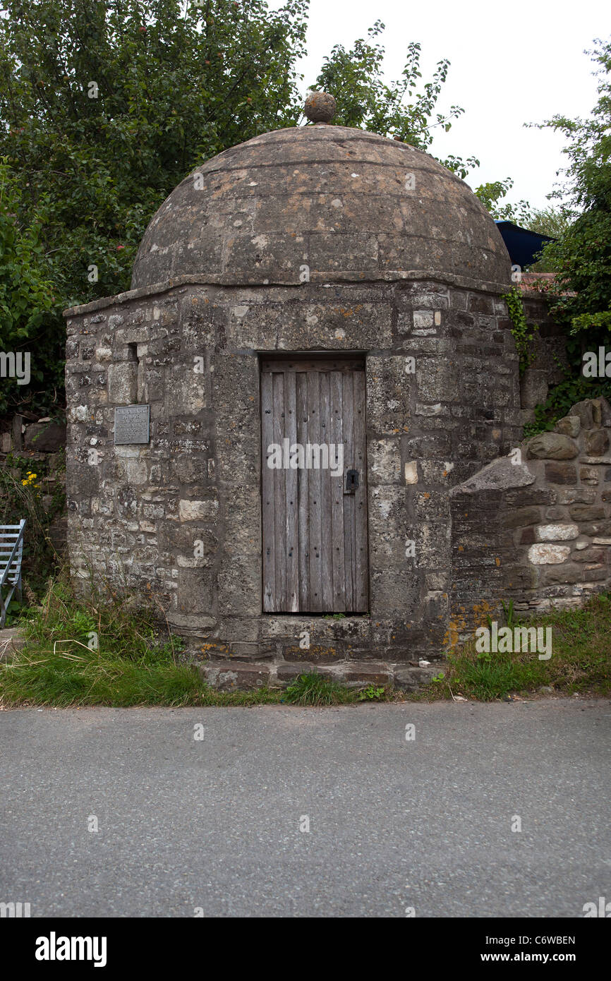 Il vecchio villaggio di lock up a Pensford Foto Stock