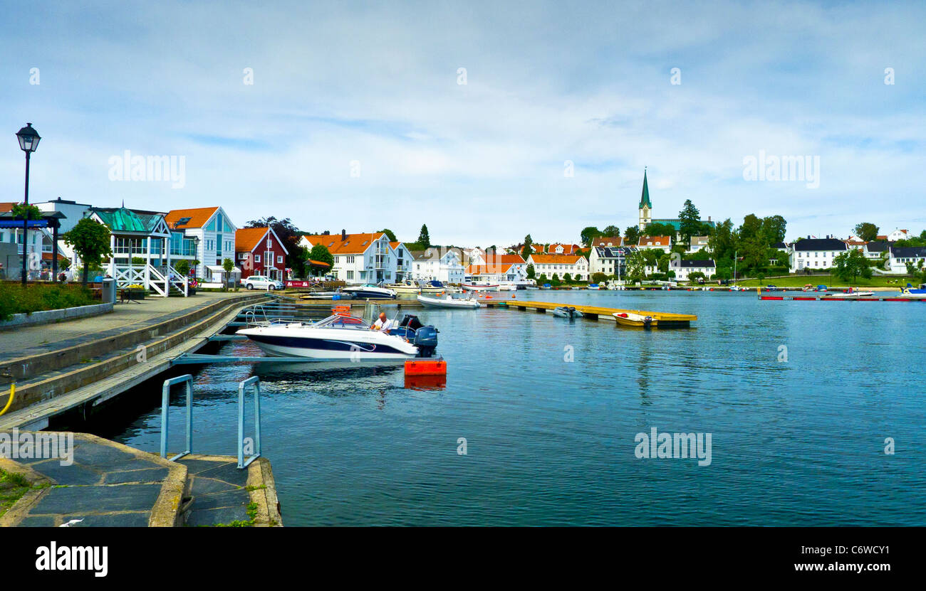 Lillesand, Norvegia Foto Stock