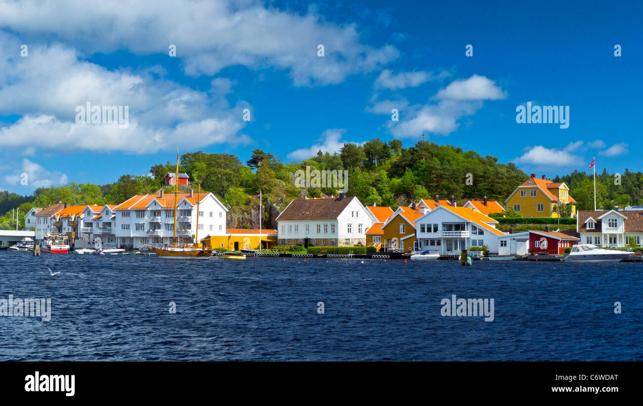 Mandal, Norvegia Foto Stock