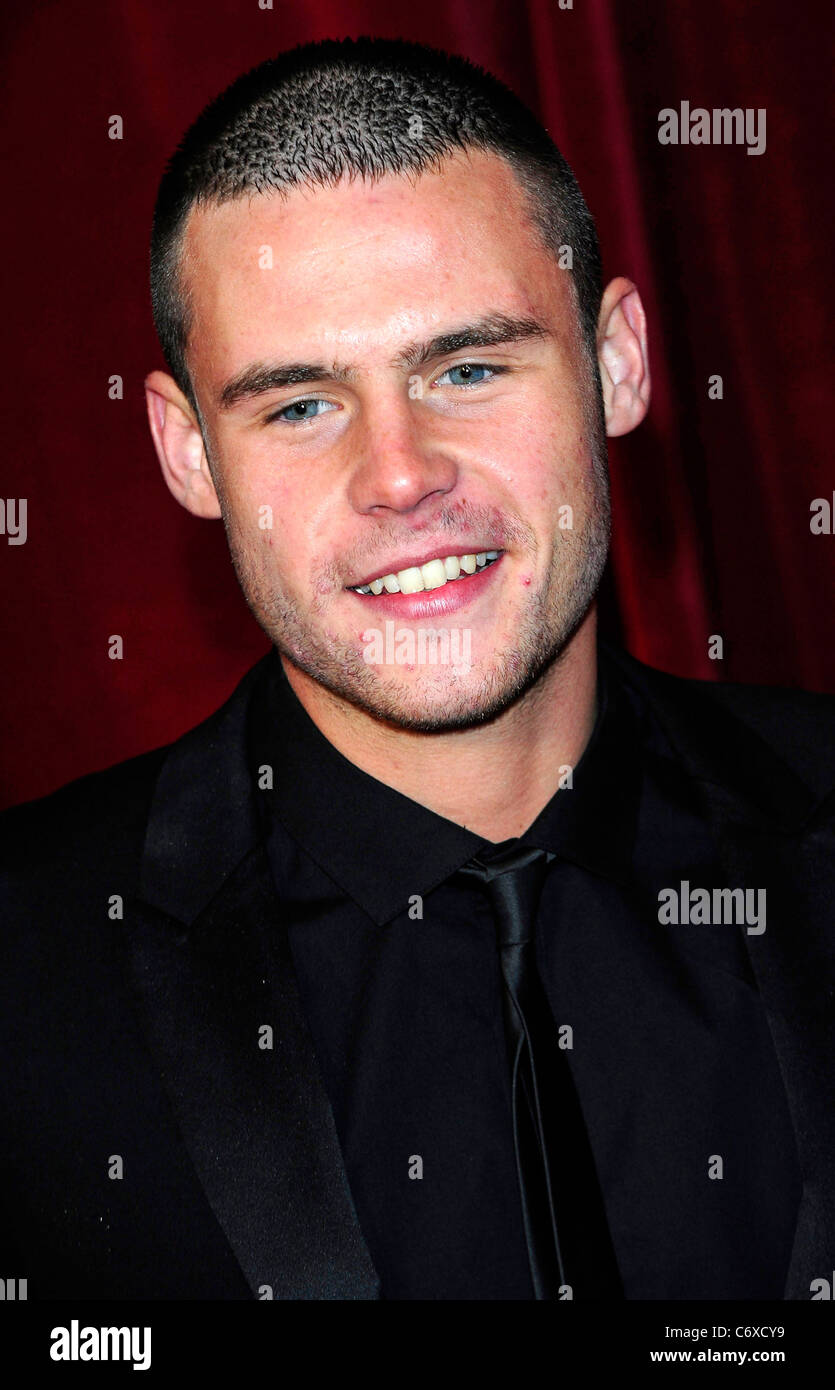 Danny Miller assiste il 2010 British Soap Awards tenutosi presso la London Television Centre di Londra, Inghilterra - 09.05.10 Lia Toby Foto Stock