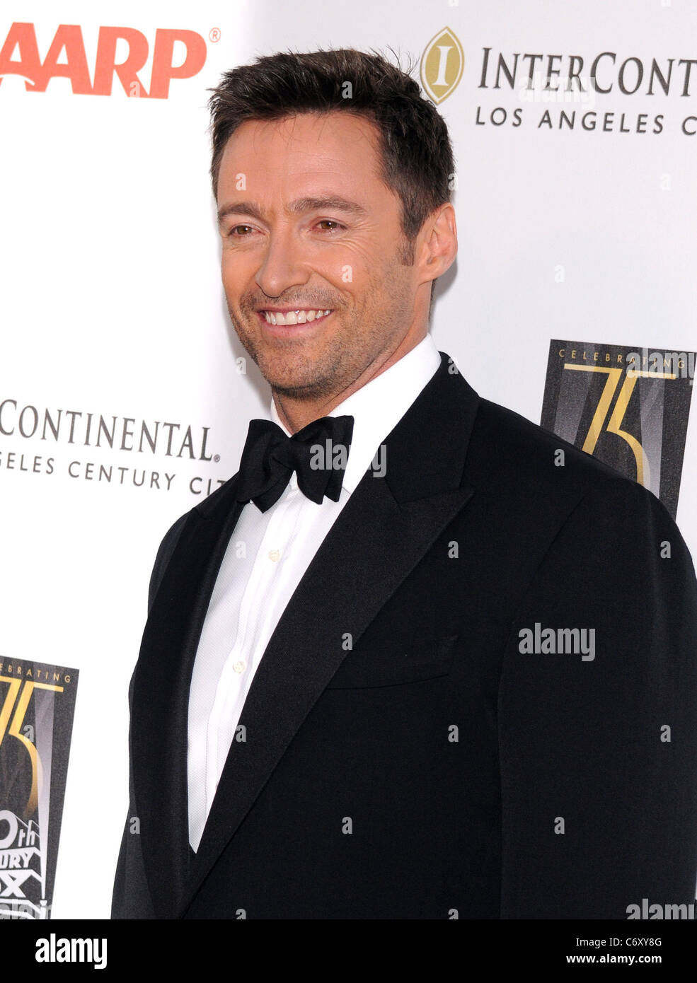 Hugh Jackman quinto annuale 'A fine Romance' beneficio per il Motion Picture & Television fondo detenuto a XX Century Fox, stadio 8 Los Foto Stock