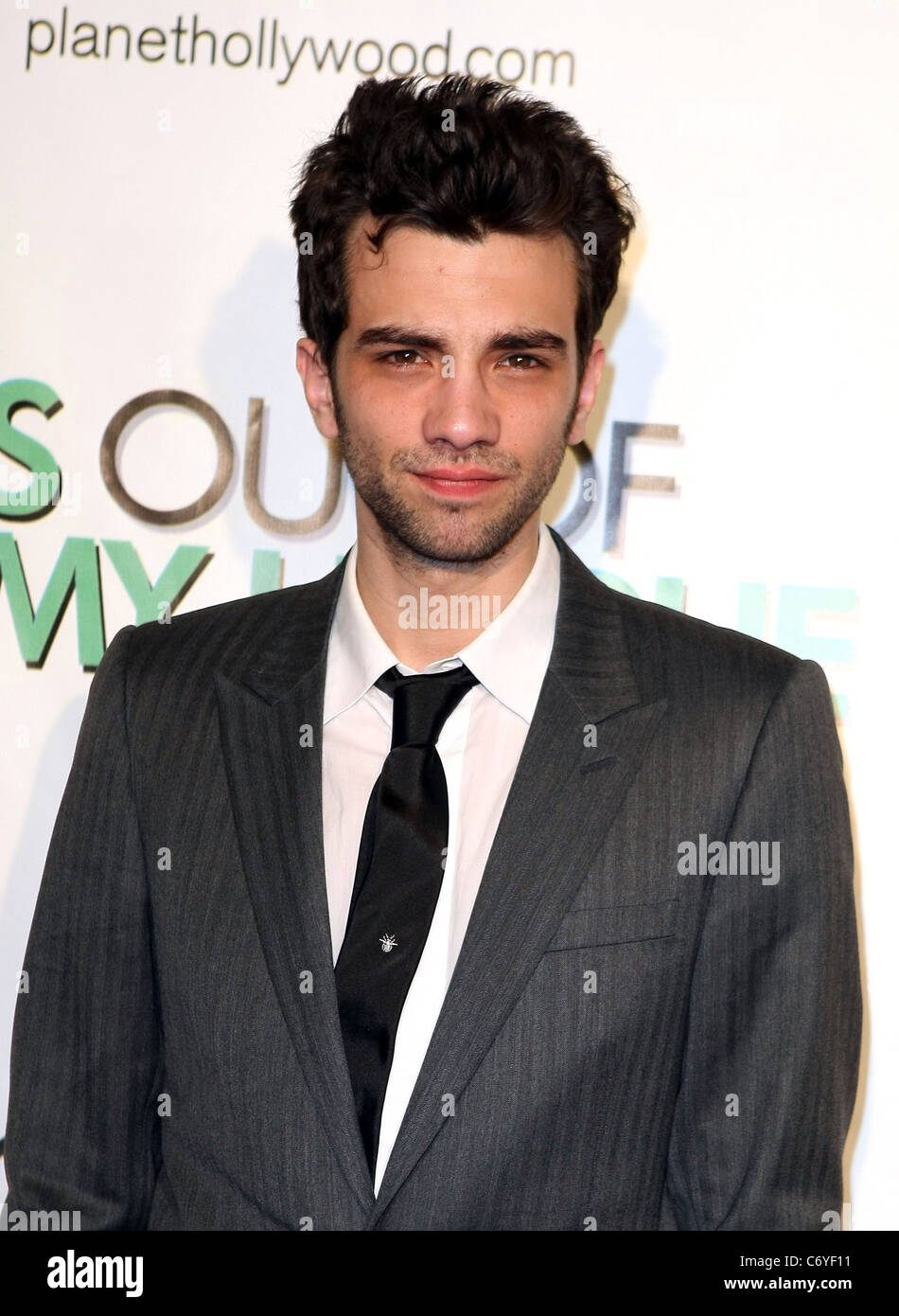 Jay Baruchel Las Vegas premiere di 'Sfuori del mio campionato" tenutasi presso il Planet Hollywood Resort Casino Las Vegas, Nevada - Foto Stock