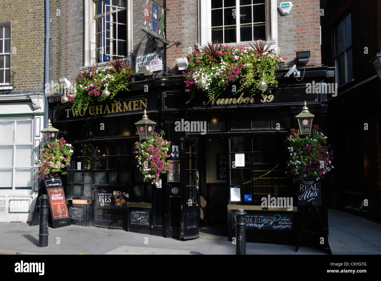 Due presidenti pub in Dartmouth Street, Westminster, Londra, Inghilterra Foto Stock