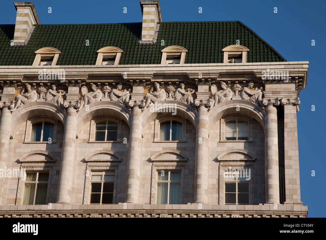 Facciata del Savoy Theatre, London, England, Regno Unito Foto Stock