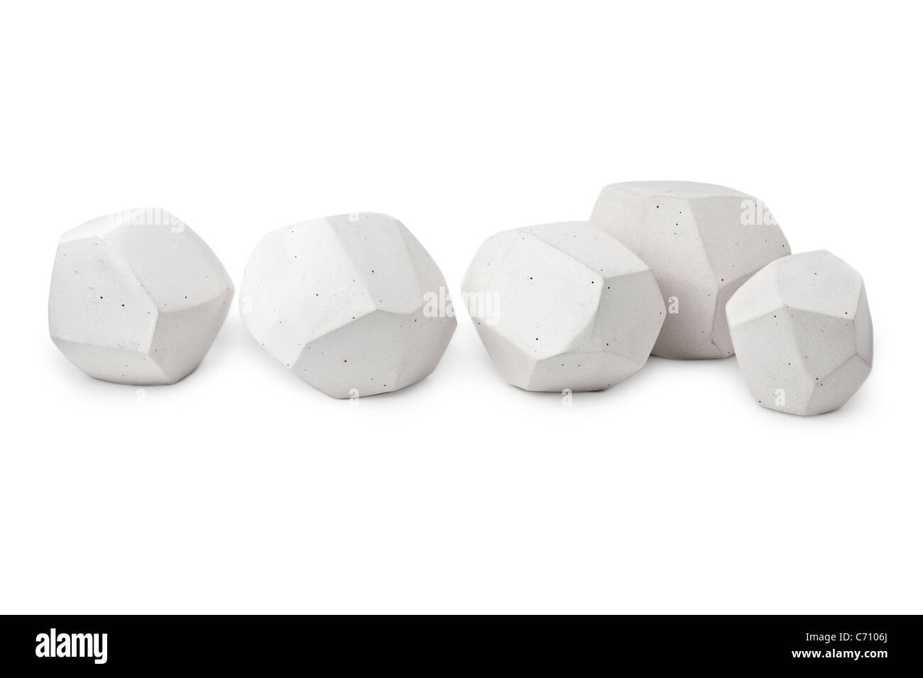 Sculture moderne da Jacques gallone, ceramista. Foto Stock