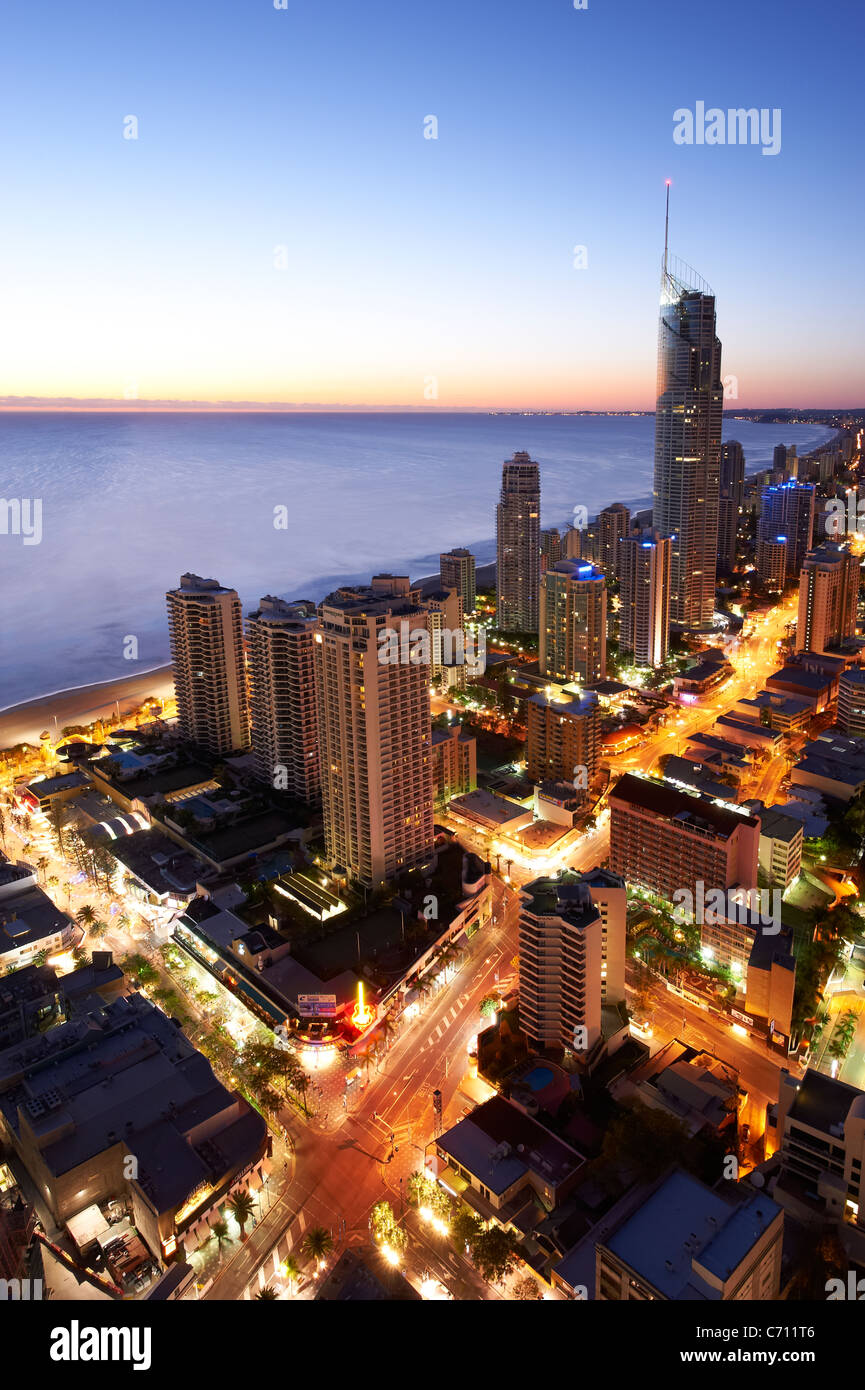 Surfers Paradise, Gold Coast Australia Foto Stock