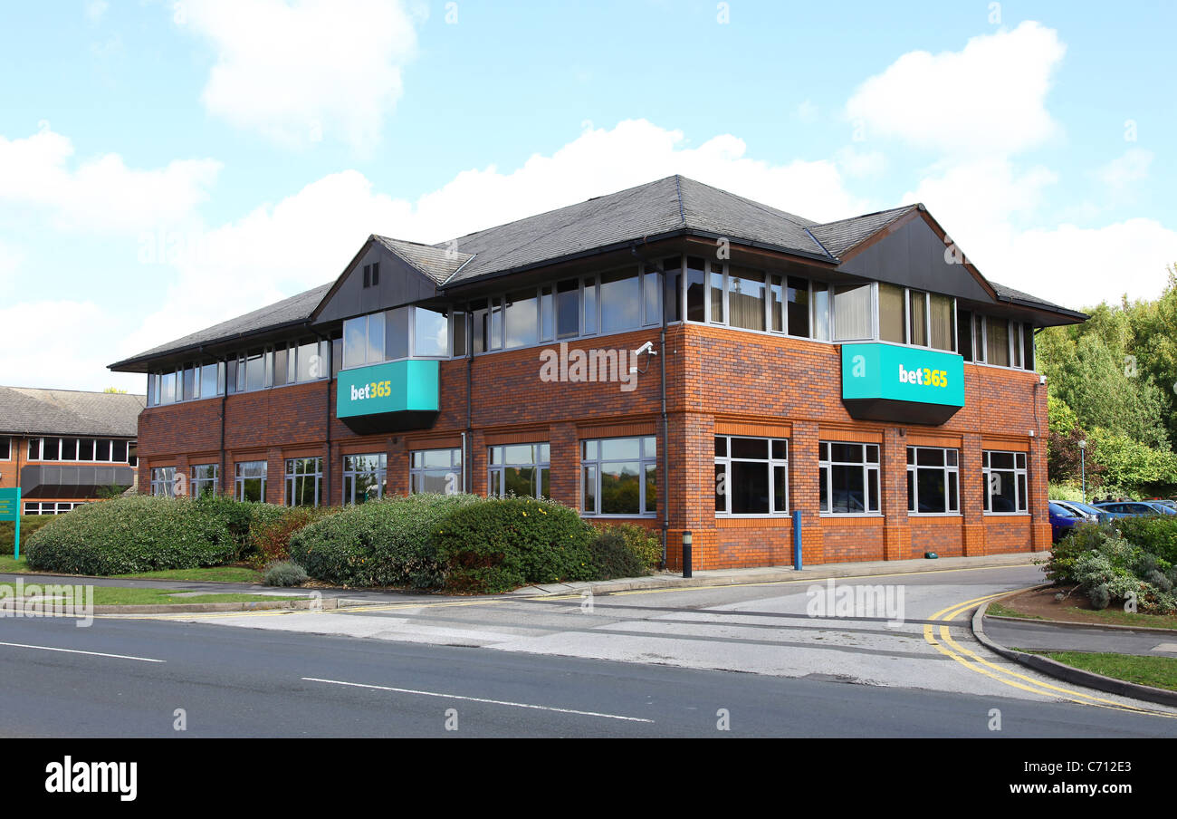 Ex quartier generali nazionali di bet365, on-line un bookmakers, Festival Park, Etruria, Hanley, Stoke-on-Trent, STAFFS, Inghilterra Foto Stock