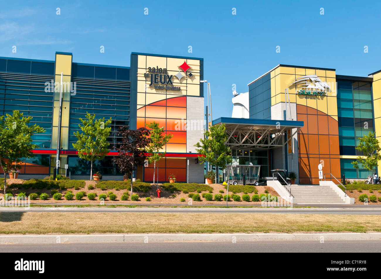 Un centro di intrattenimento città di Trois-Rivieres, Mauricie regione Québec, Canada Foto Stock