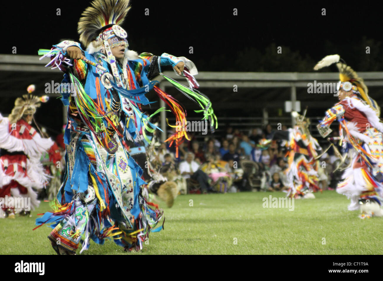Shakopee Mdewakanton Sioux Comunità Wacipi Pow Wow, Native American dance festival - Foto Stock