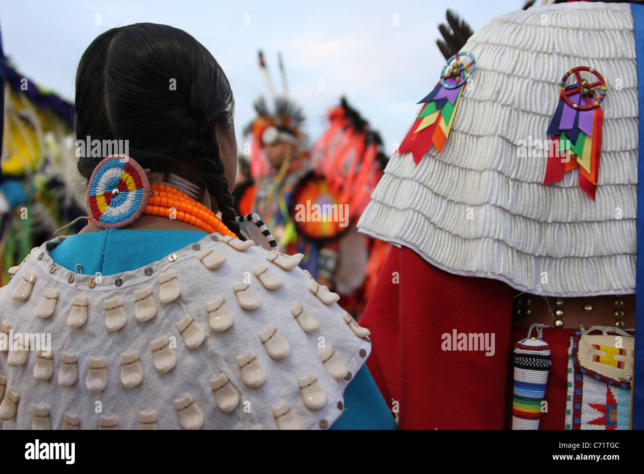 Shakopee Mdewakanton Sioux Comunità Wacipi Pow Wow, Native American dance festival - Foto Stock