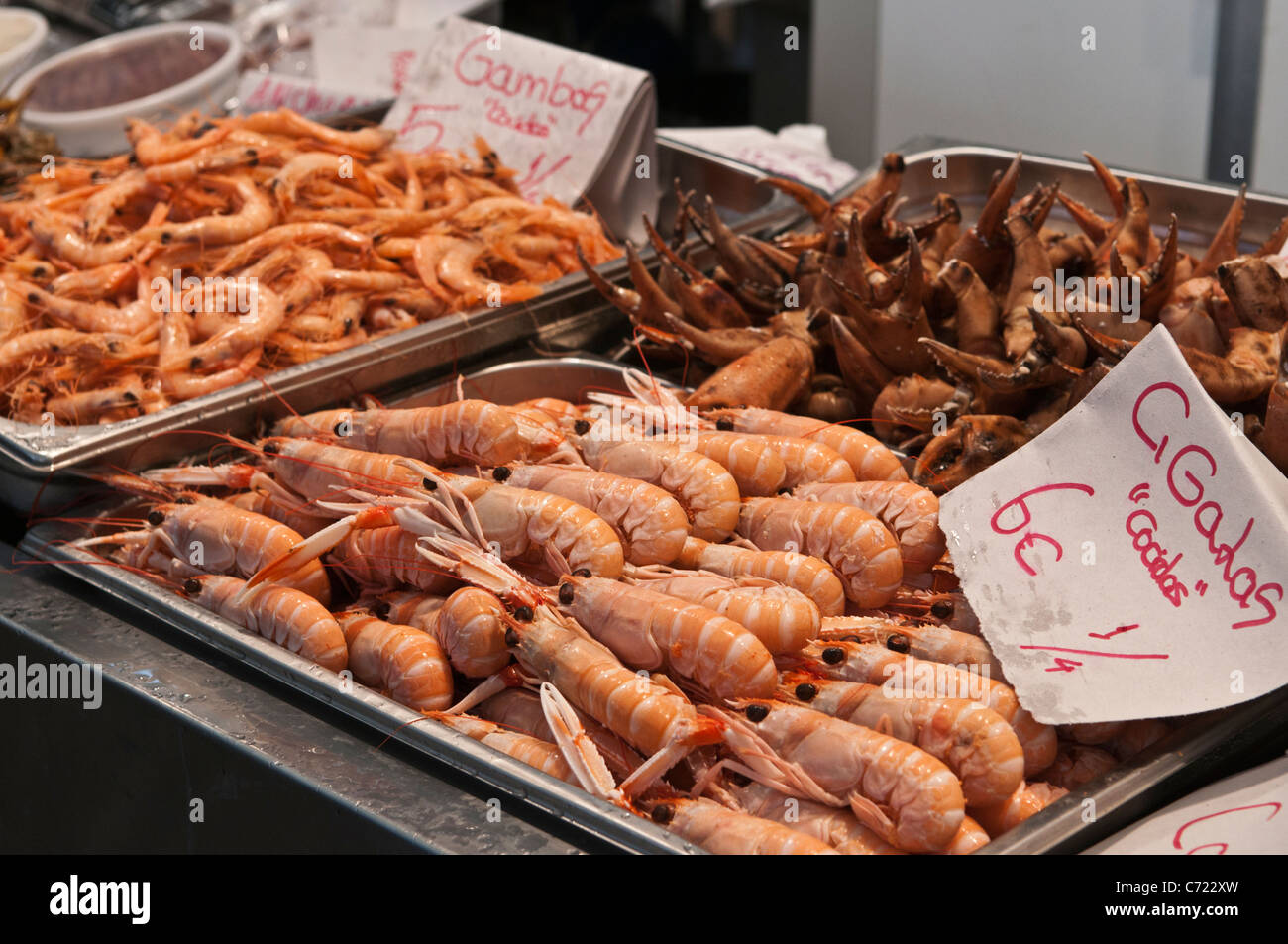 Mercato Centrale Cadiz Spagna Foto Stock