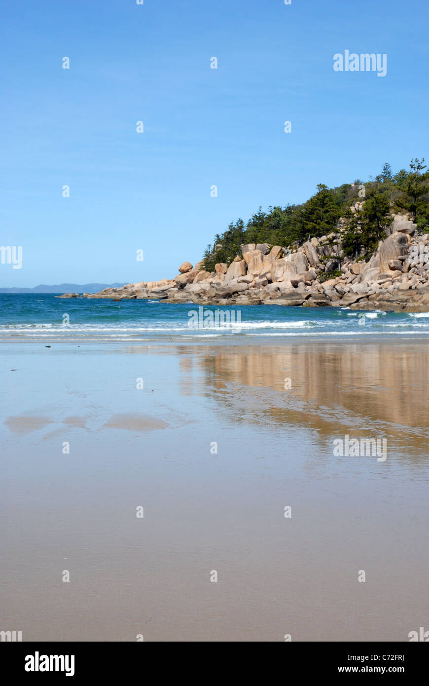 Spiaggia della Baia di firenze, Magnetic Island, Queensland, Australia Foto Stock