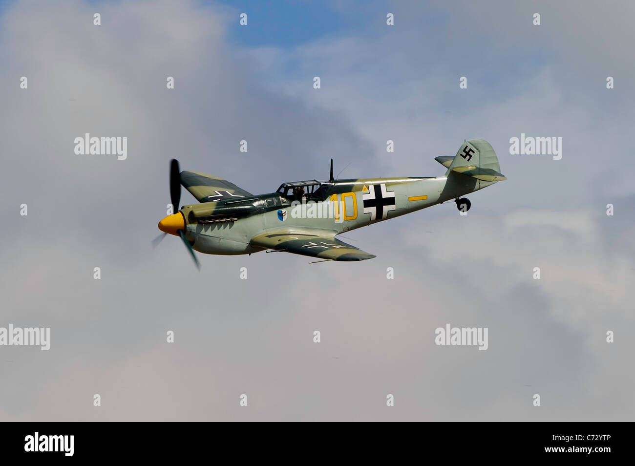 Messerschmitt Bf 109 Foto Stock