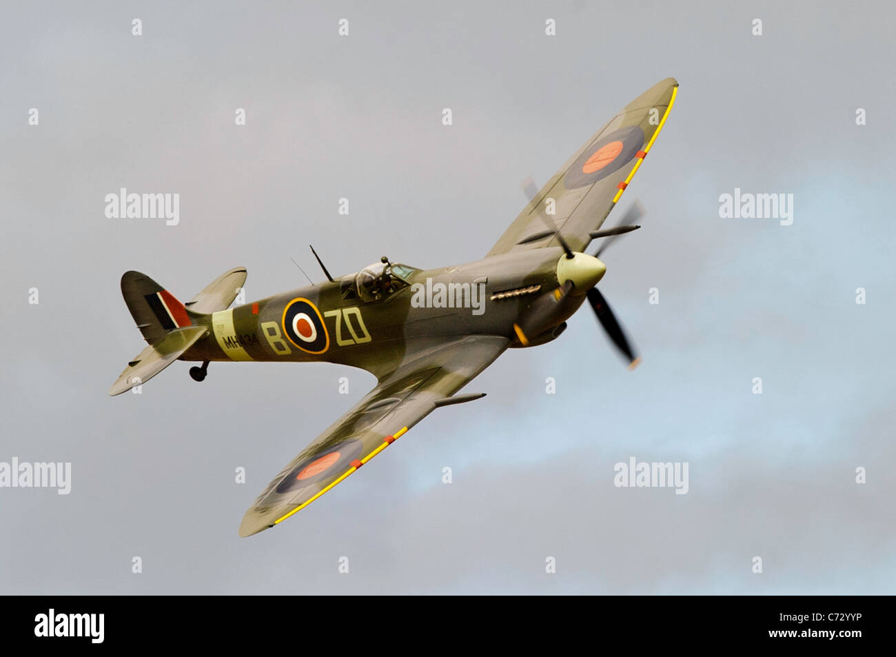 Il Supermarine Spitfire Mk IXB Foto Stock