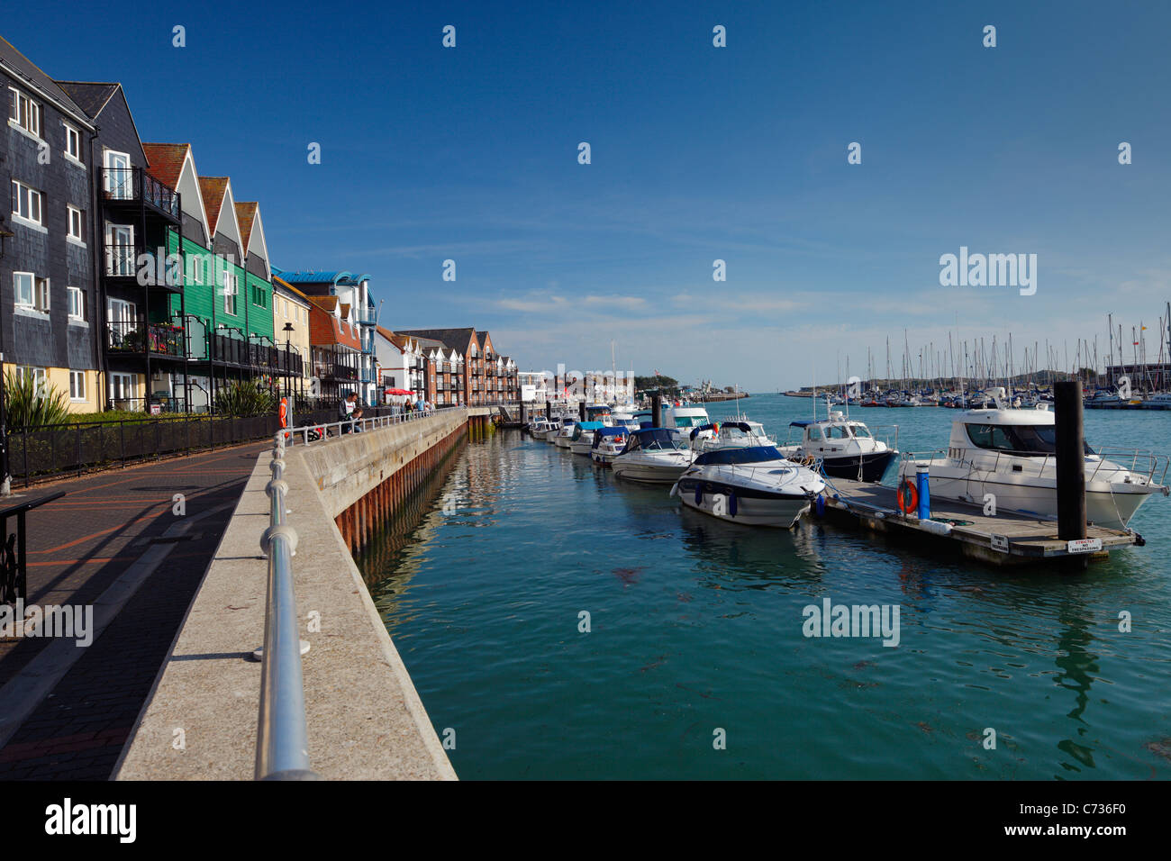 Fiume Arun Littlehampton. Foto Stock