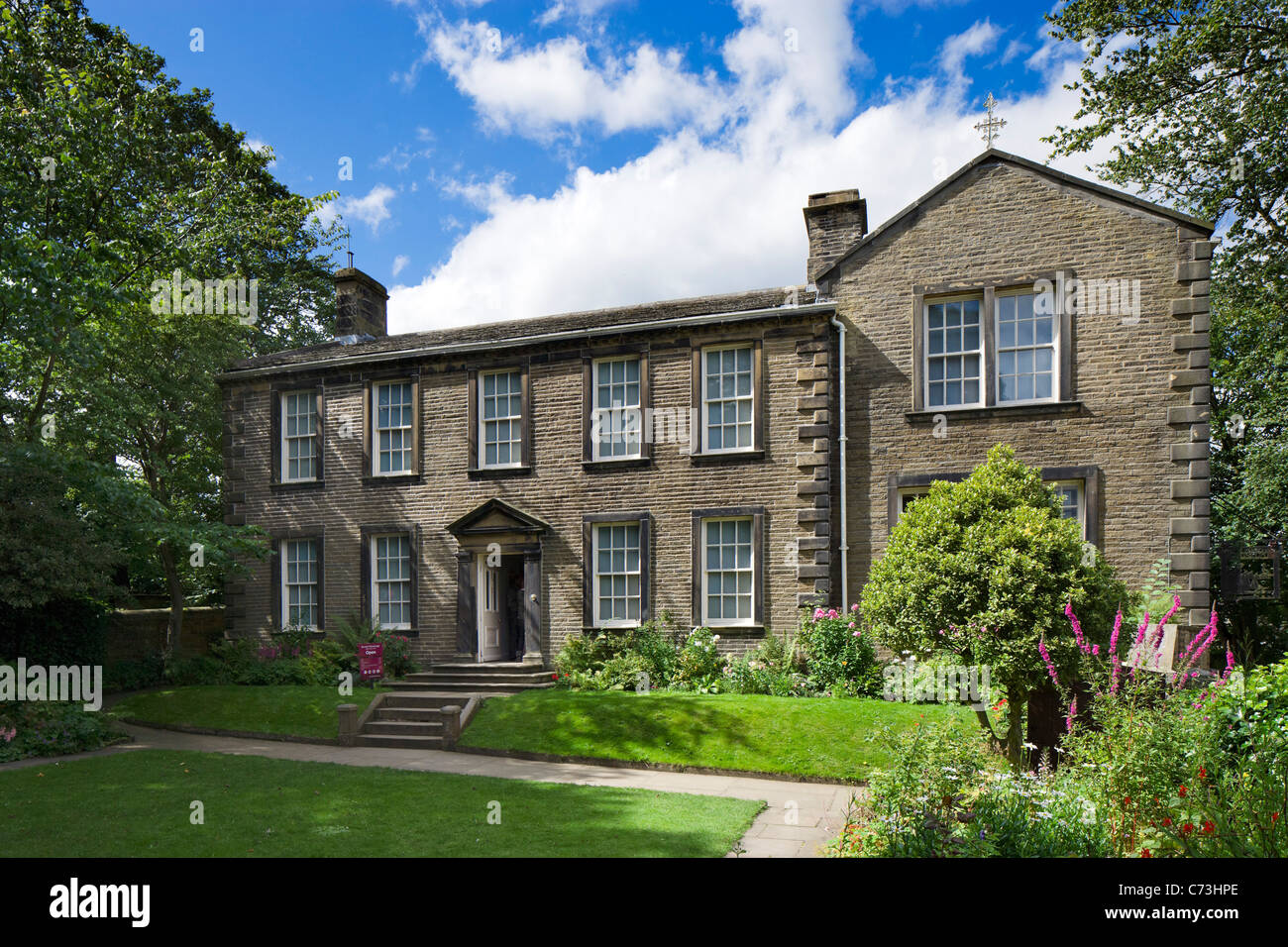 Bronte Parsonage Museum, Haworth, West Yorkshire, Inghilterra, Regno Unito Foto Stock