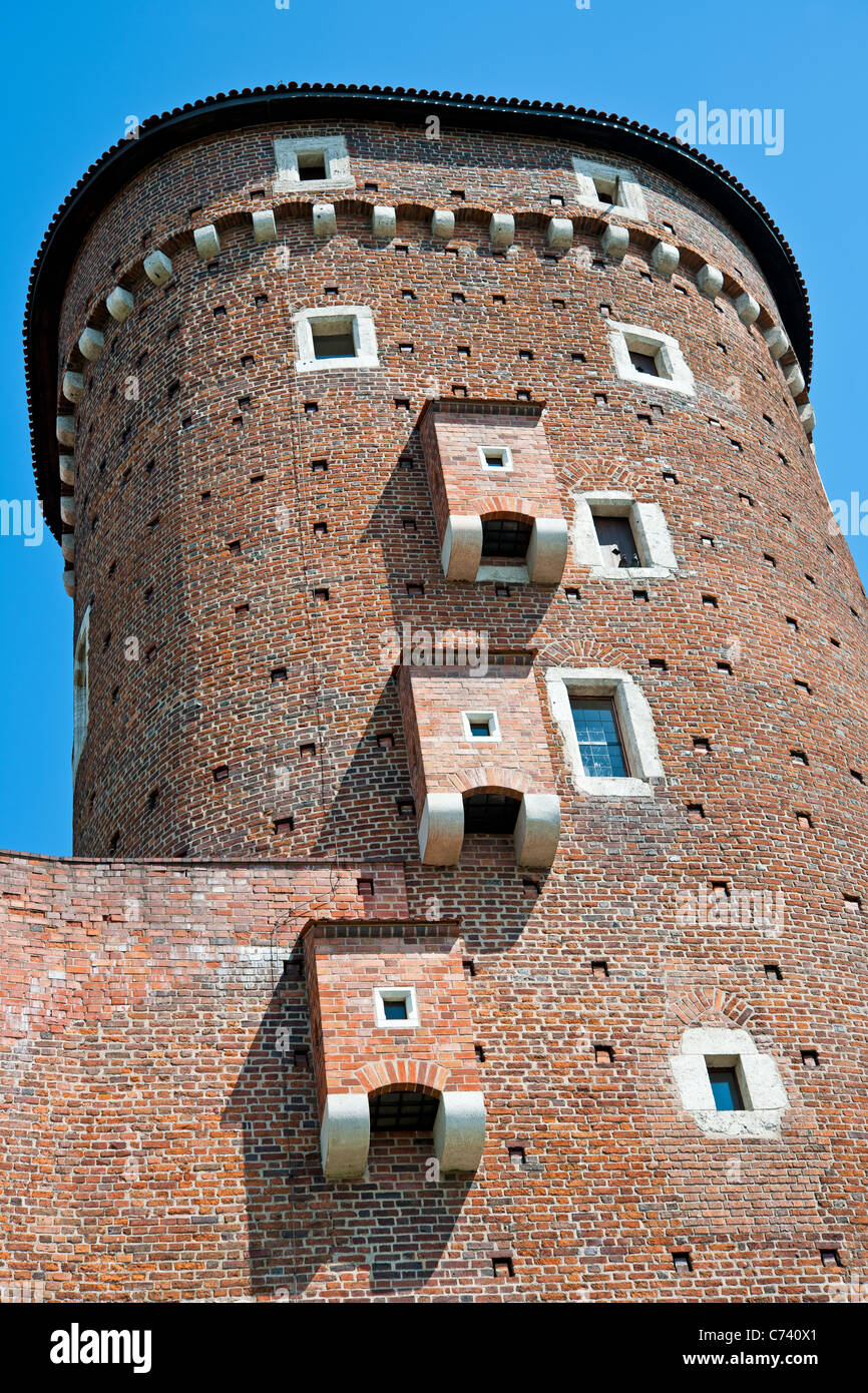 La Polonia, Cracovia, Castello Foto Stock