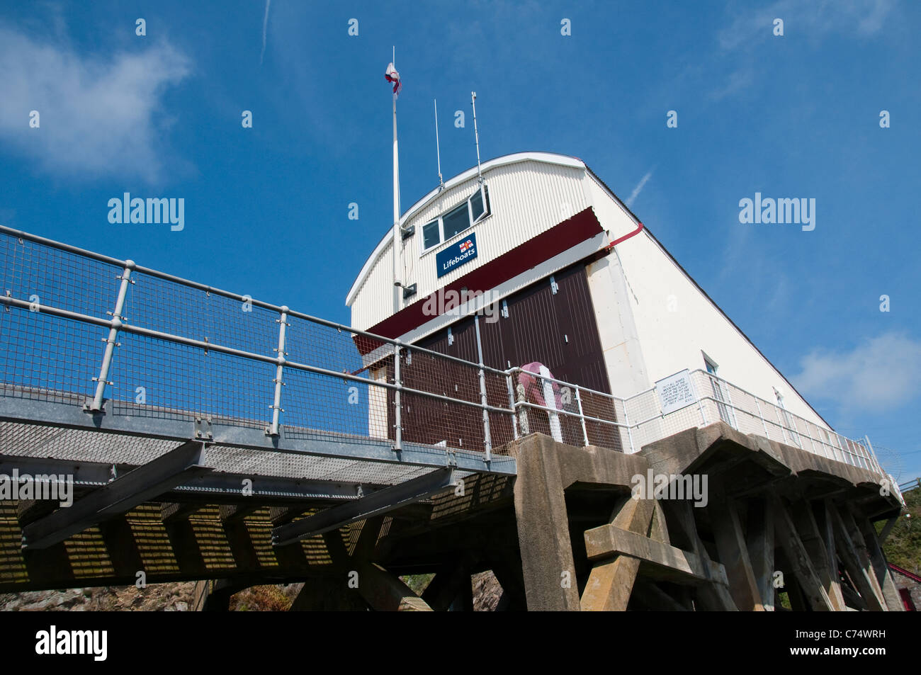 Un viaggio in barca da St David's a Ramsey Island in Pembrokeshire, Wales UK Foto Stock