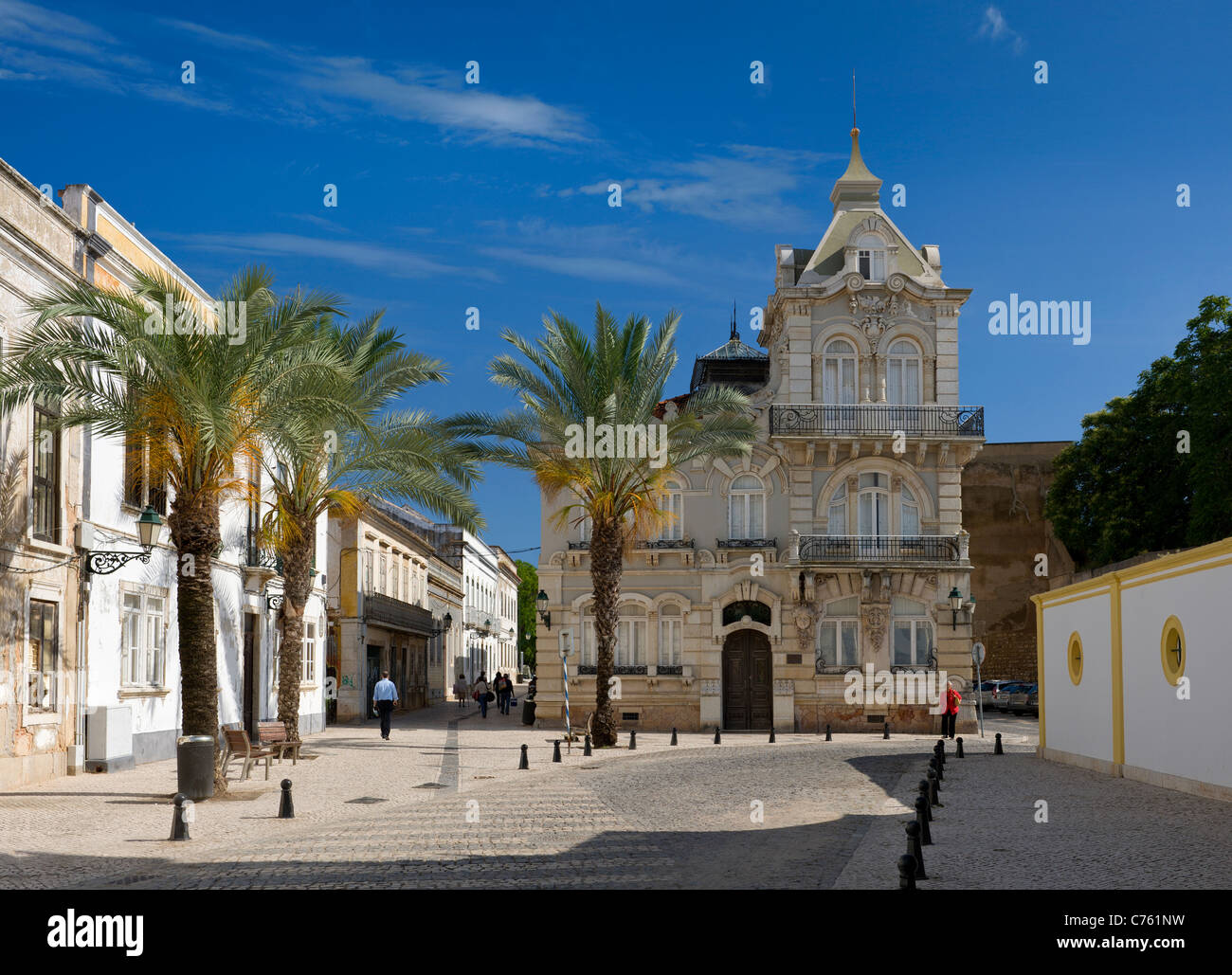 Il Portogallo, Algarve, Faro scene di strada Foto Stock