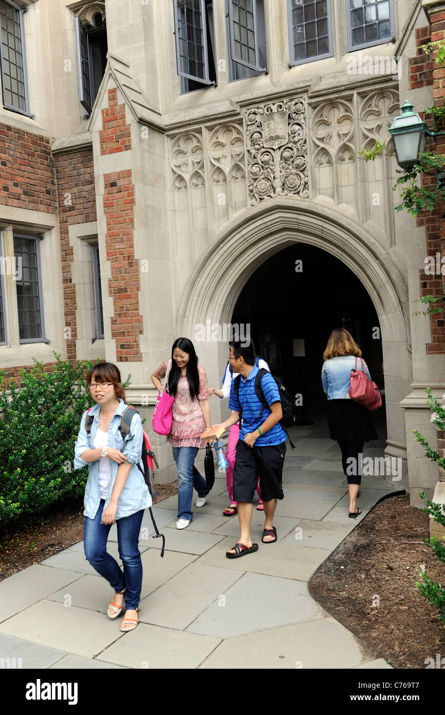 Calhoun Collegio. La Yale University Summer School Foto Stock